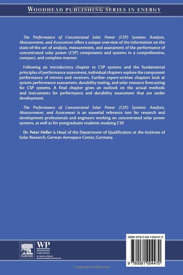 Concentrated Solar Power (CSP) Systems Performance Analysis - Solar Energy Measurement & Efficiency Assessment | Renewable Energy Solutions for Homes & Power Plants