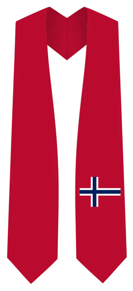 International Flag Graduation Stole - Multicolor Sash for Graduation Ceremony - Perfect for High School & College Commencement