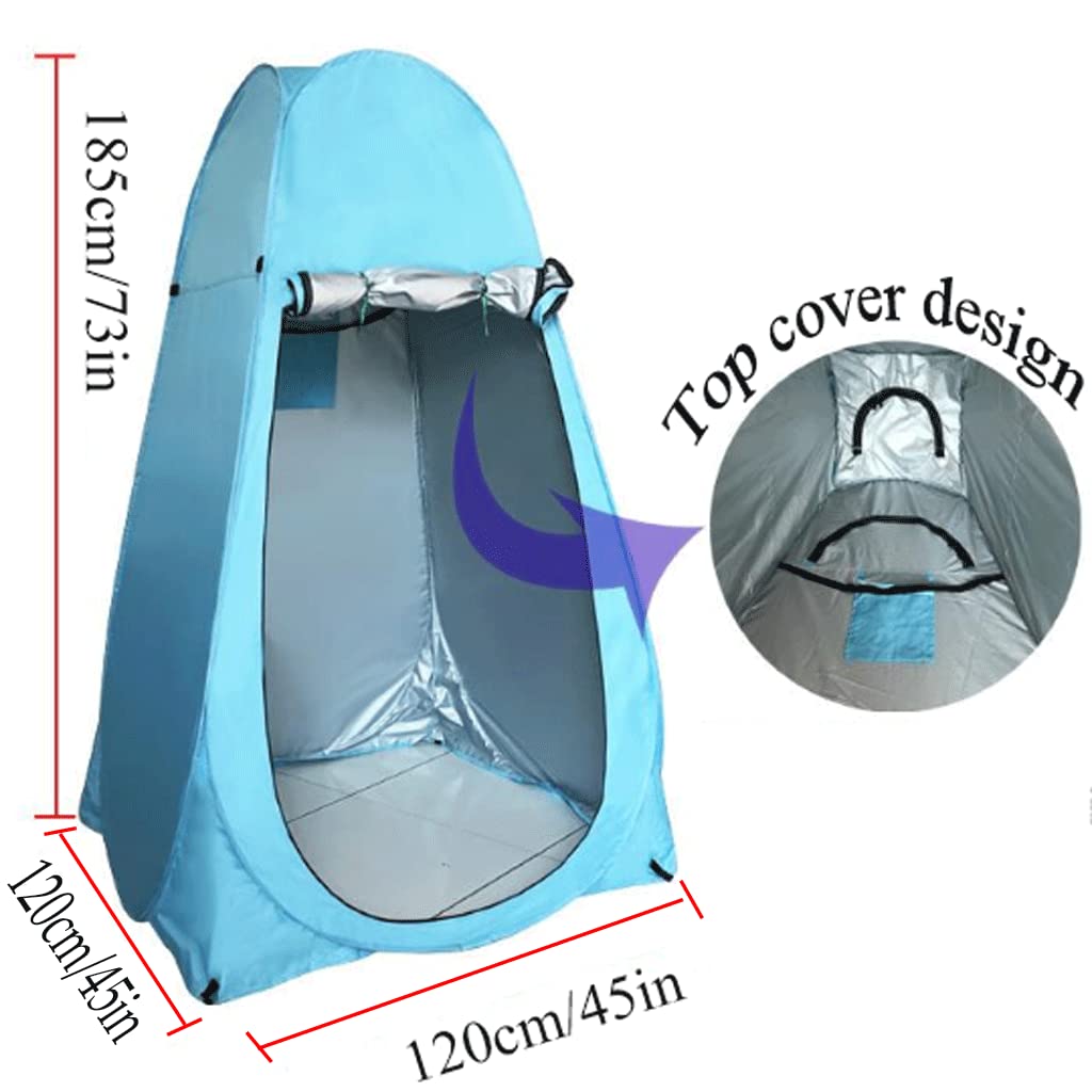 HIRNER Pop Up Changing Tent - Portable & Lightweight for Outdoor, Beach, Camping - Quick Setup Durable Shower Tent for Travel, Events, and Poolside Use