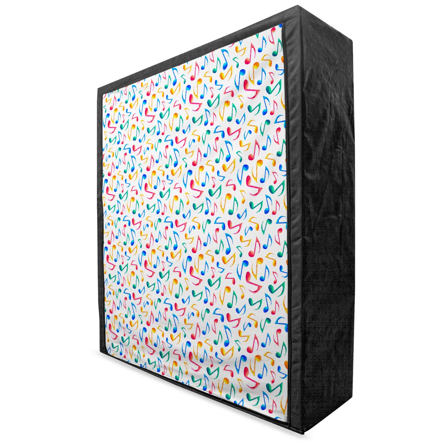 Ambesonne Music Themed Portable Fabric Wardrobe - 59