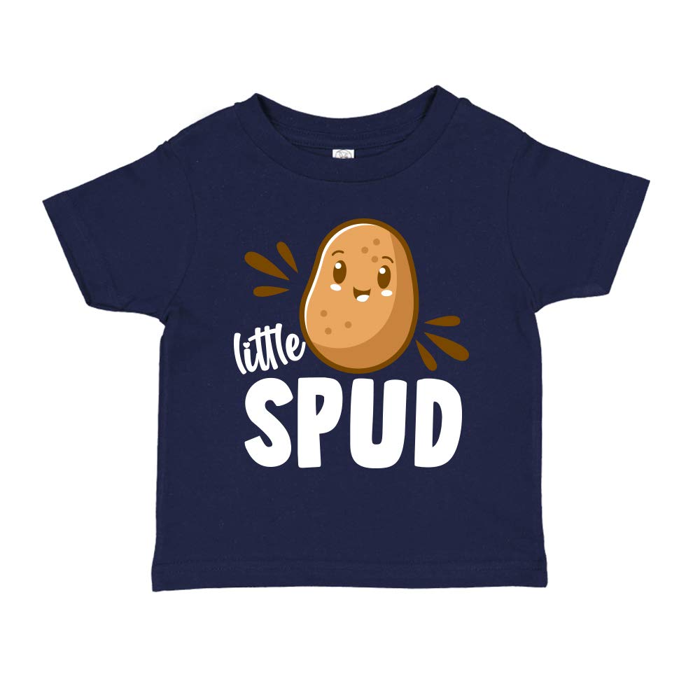 Little Spud Potato Baby Bodysuit & Toddler T-Shirt - Cute Potato-Themed Outfit for Babies & Kids - Perfect for Family Photos, Playtime & Relaxing at Home
