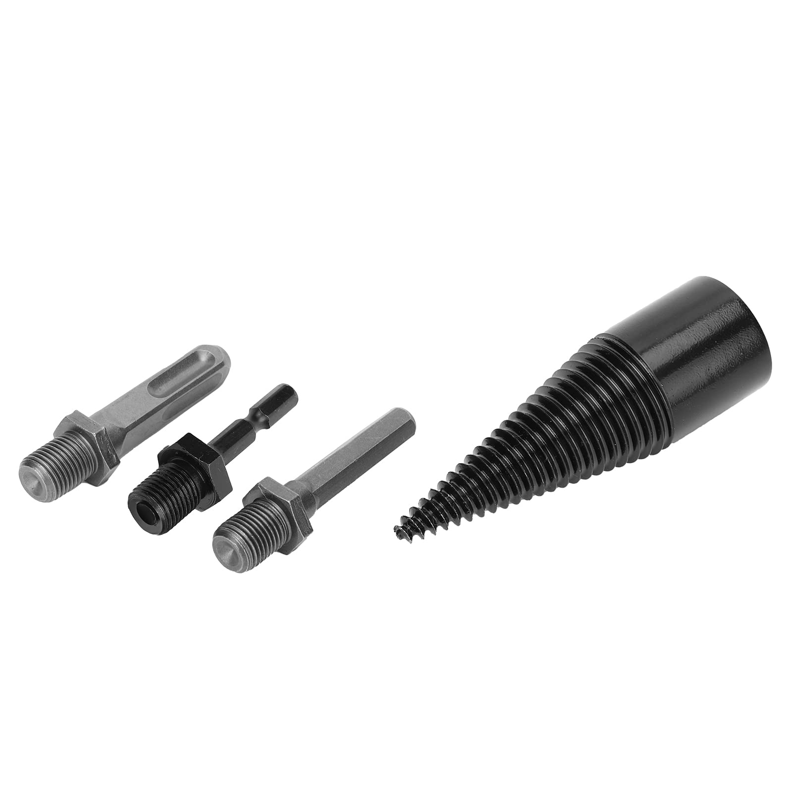 Shanrya Wood Splitter Drill Bits - Durable & Wear-Resistant for Electric Hand Drills | Perfect for DIY Projects, Woodworking & Home Renovations