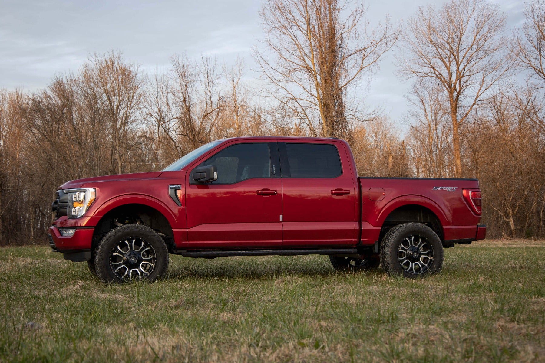 3 Inch Lift Kit with Forged Upper Control Arms (UCA) for Ford F-150 4WD (2021-2025) | Model 41440 | Off-Road Suspension Upgrade for Enhanced Ground Clearance & Performance