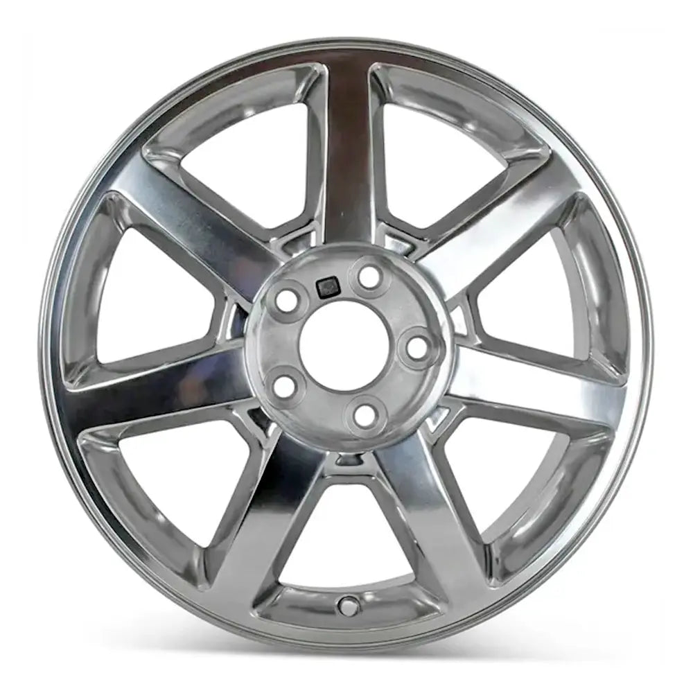 17 Inch Cadillac STS Wheel Replacement - Polished Replica Rim 4610 9596894 for Luxury Car Upgrades & Custom Styling