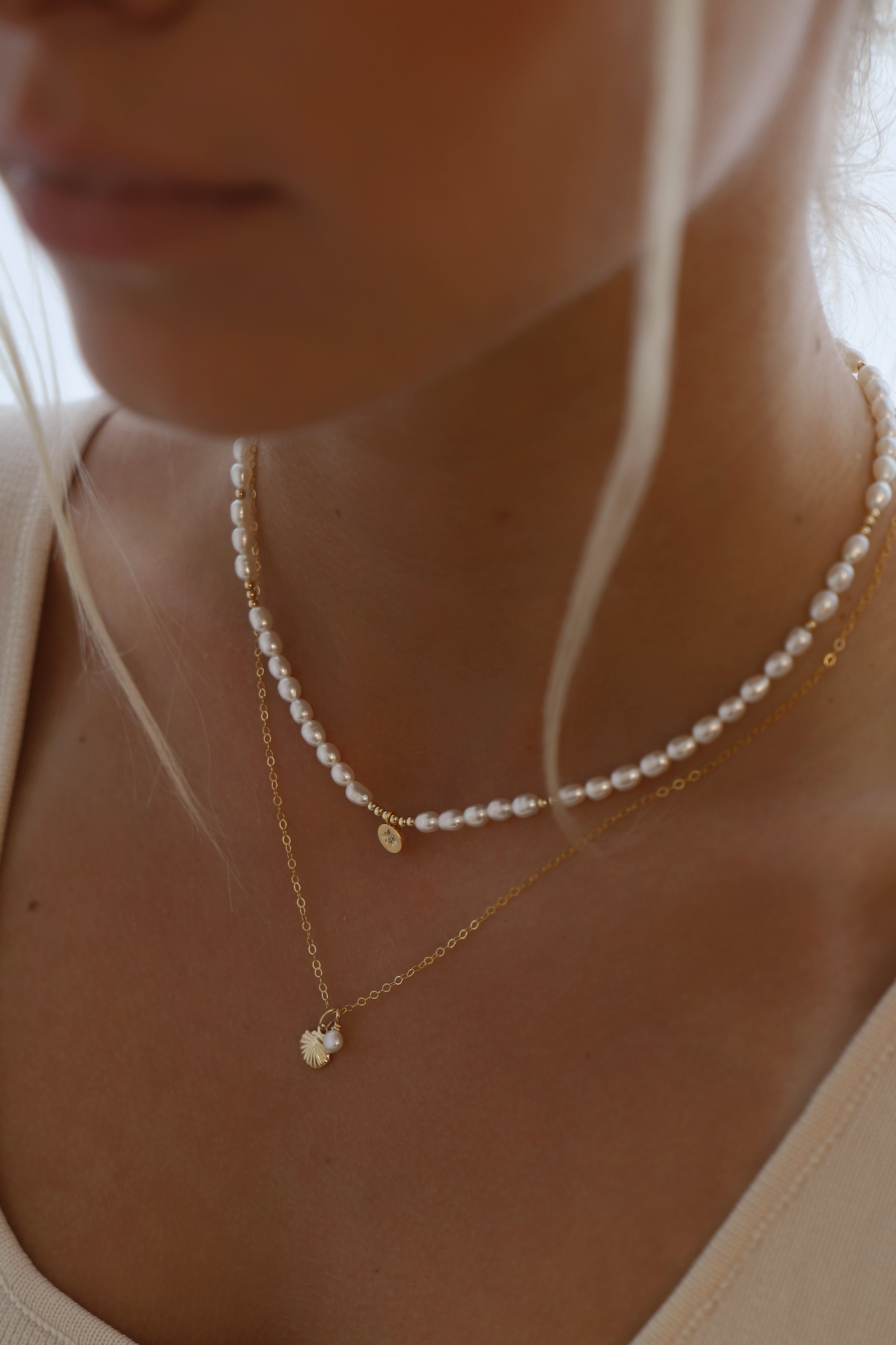 Pearl Beaded Star Medallion Necklace - Elegant Boho Jewelry for Women, Perfect for Weddings, Parties & Everyday Wear