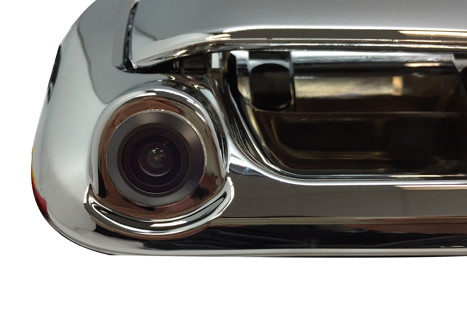Ford F150 F250 F350 F450 F550 (2005-2016) Chrome Replacement Tailgate Handle with Backup Camera - Perfect for Truck Upgrades & Off-Road Adventures