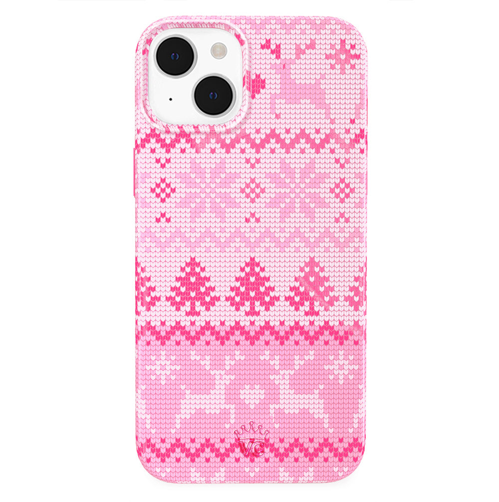 Bubble Gum Sweater iPhone Case - Trendy Knit Design Protective Cover for iPhone 13/14/15 Pro Max - Perfect for Fall Fashion, Cozy Outfits & Instagram Photos