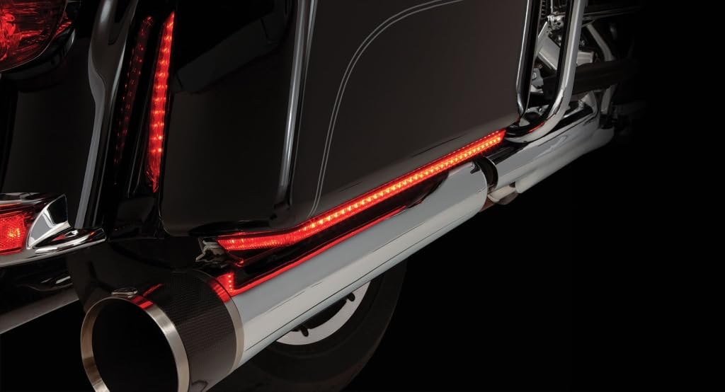 CIRO MACHETE™ LED Saddlebag Lights for Harley-Davidson Motorcycles - Waterproof Accent Lighting for Night Riding & Custom Bike Aesthetics