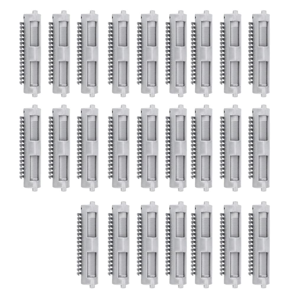 GOTOTOP 25Pcs Perm Rods Volumizing Hair Root Clips - Plastic Roller Clips & Hair Curlers for Styling - Perfect for Salon, Home Use & DIY Hairstyles