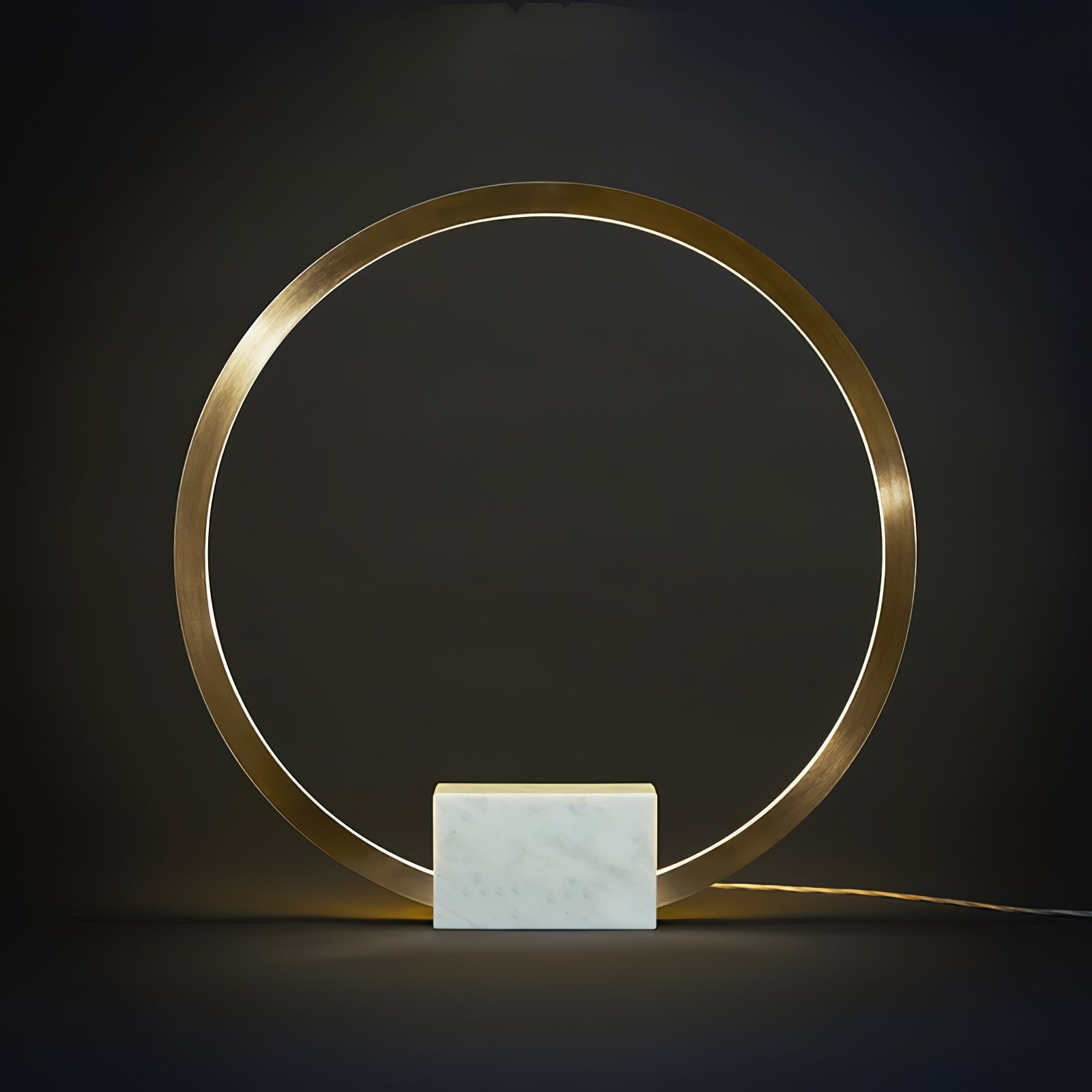 Geneva Table Lamp - Modern LED Bedside Lamp with Adjustable Brightness for Living Room, Bedroom & Office - Warm White & Cool White Light Modes