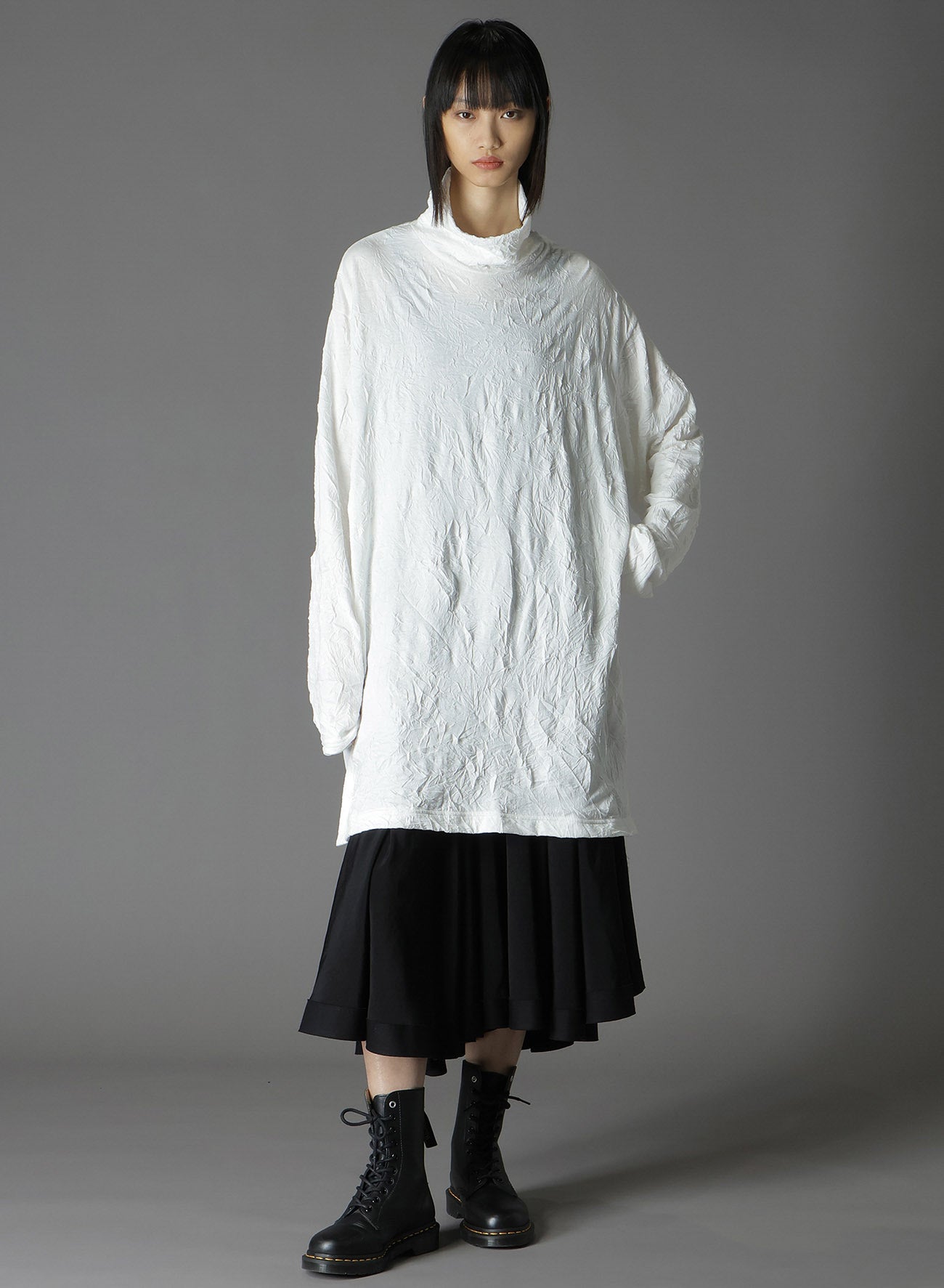 Big Button Turtleneck Sweater for Women - Easy Open Catch Washer Design - Cozy Winter Pullover for Casual & Office Wear
