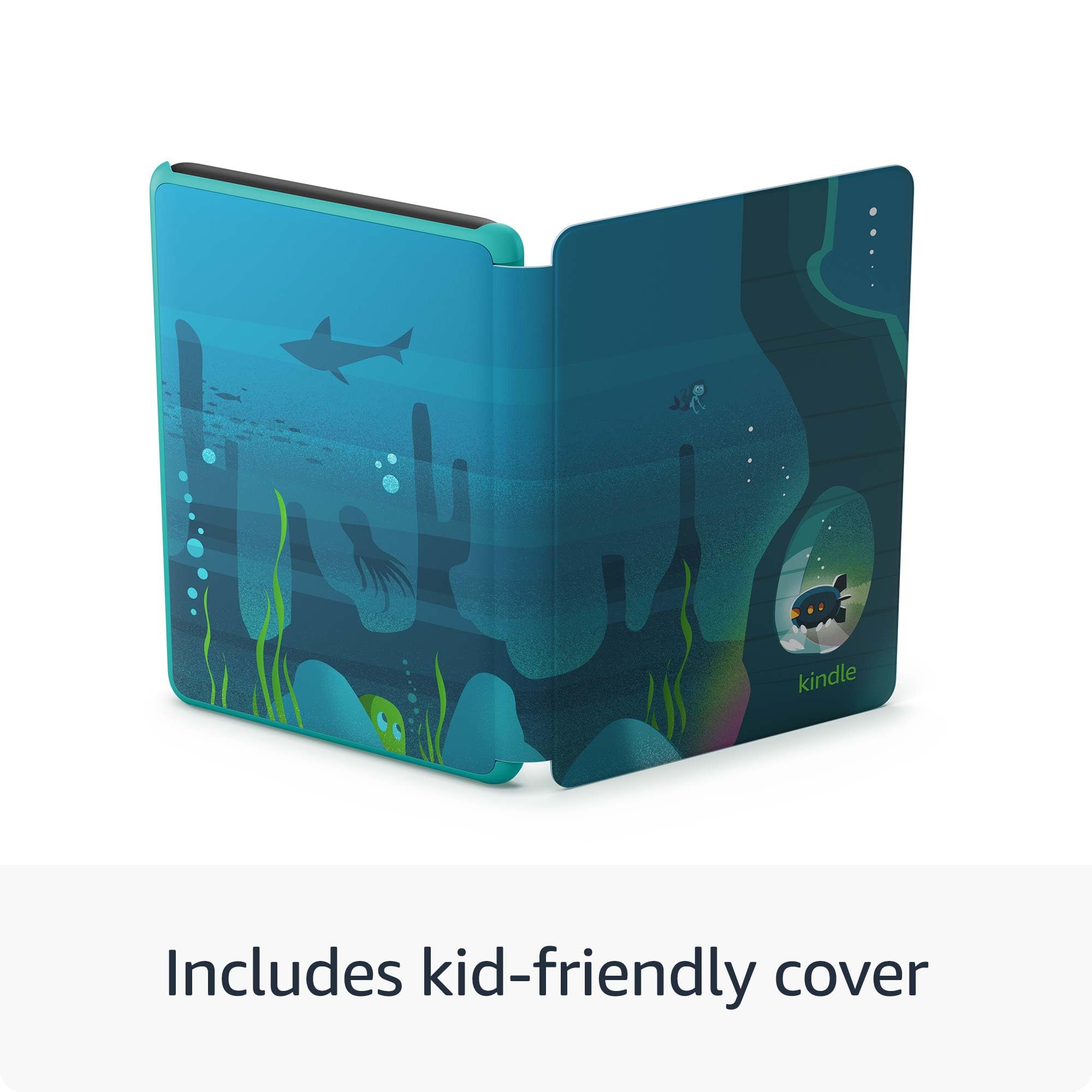 Amazon Kindle Kids (16 GB) - Durable Kids E-Reader with Free Replacement, Ad-Free Books & Protective Cover - Glare-Free Display & Fast Page Turns - Unicorn Valley Design - Perfect for Reading, Learning & Travel