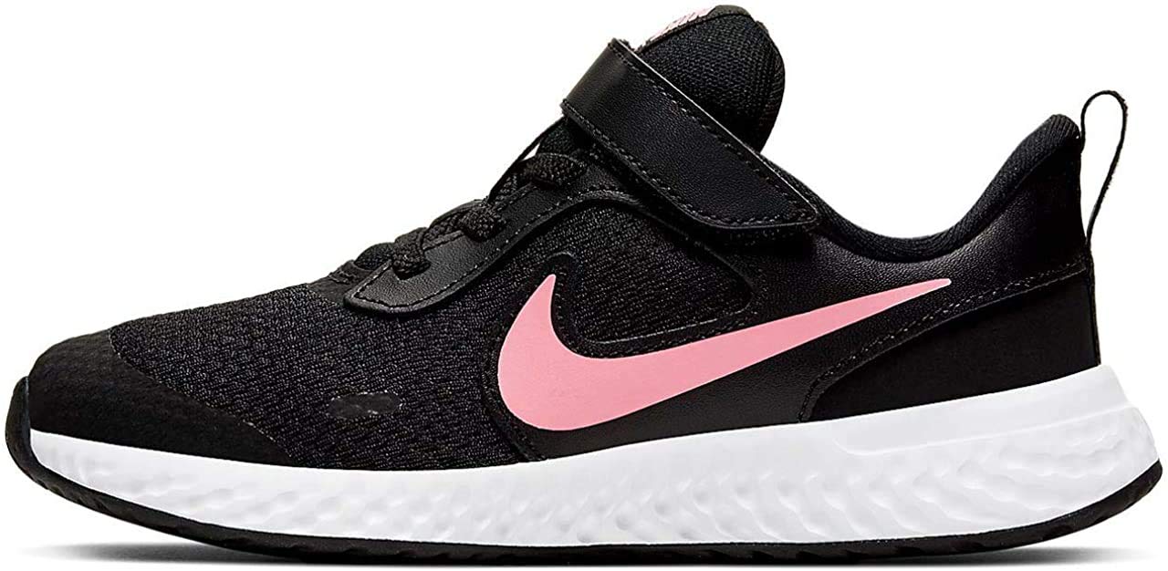 Nike Revolution 5 Velcro Running Shoes for Kids - Lightweight Preschool Sneakers for Boys & Girls - Perfect for School, Play & Daily Activities