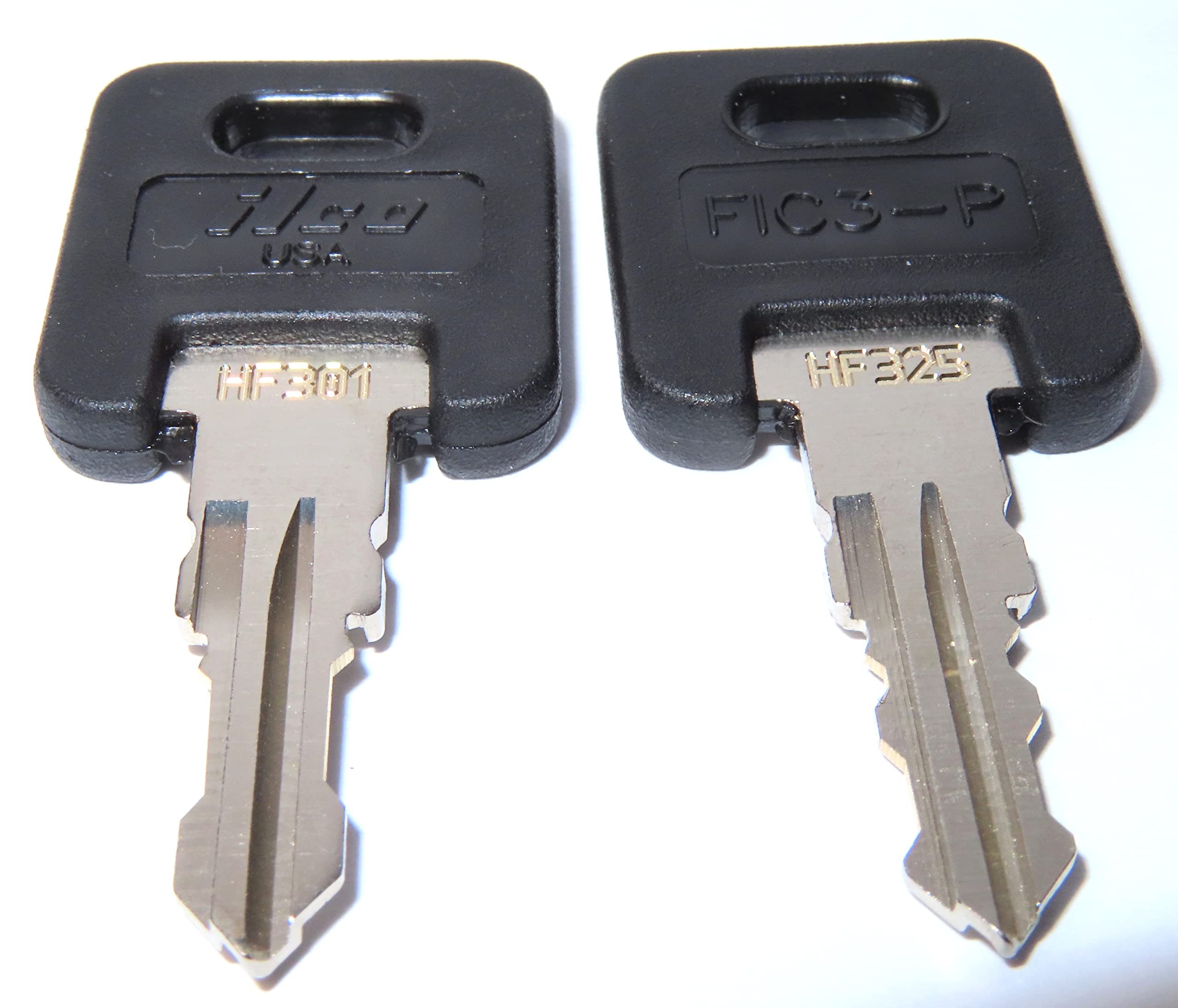 ILCO RV Motorhome Trailer Keys Cut for HF301 to HF325 - Replacement Working Keys for Travel Trailer, Motor Home, Toy Hauler | Perfect for Lock Replacement & Spare Key Needs