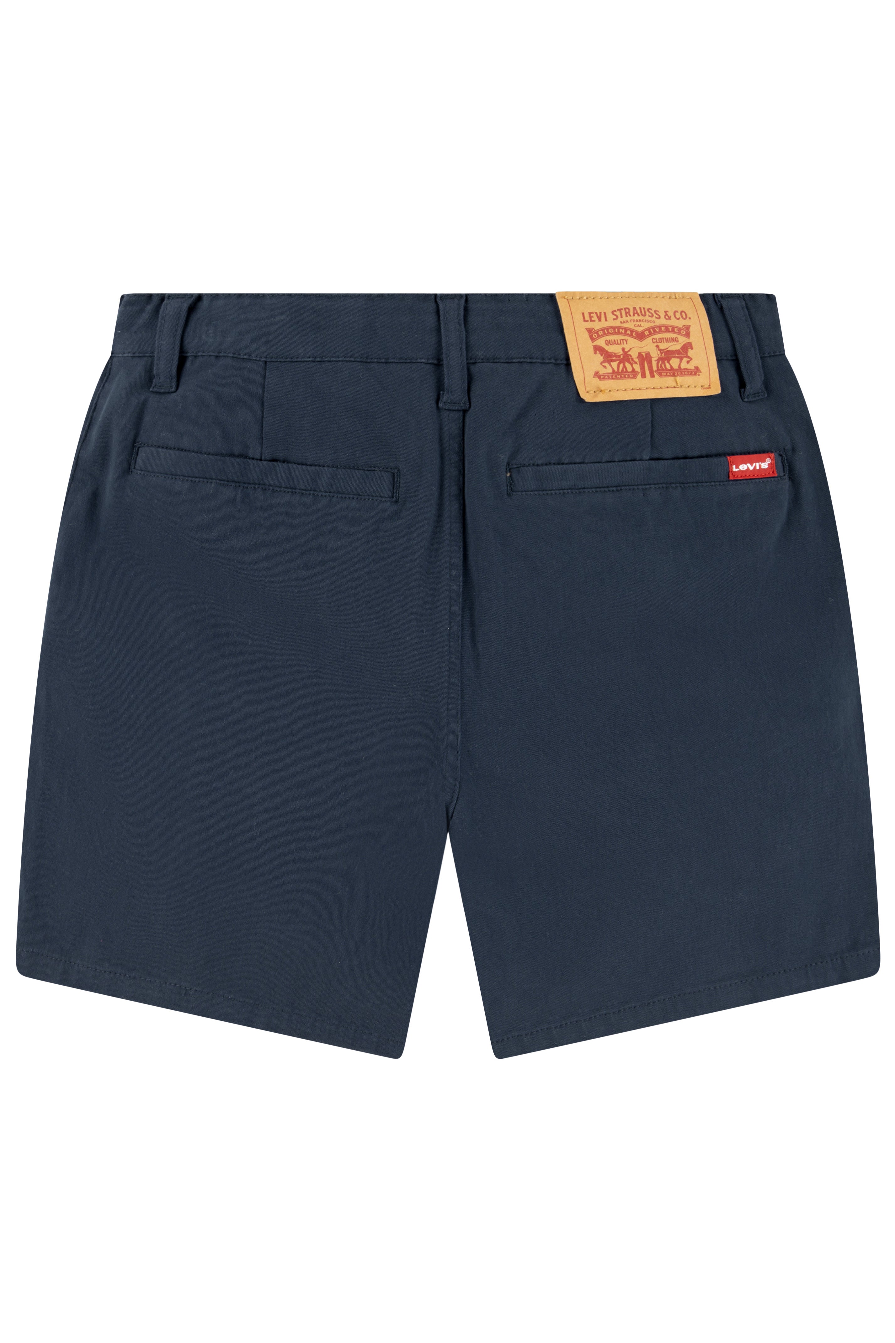 Authentic Navy Chino Shorts for Men - Comfortable Casual & Summer Wear - Perfect for Beach, Travel, and Outdoor Activities