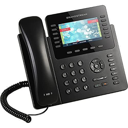 Grandstream GXP2170 IP Phone with Wired/Wireless Connectivity, Bluetooth Support & Wall Mountable - Ideal for Office, Home Business & Remote Work VoIP Communication