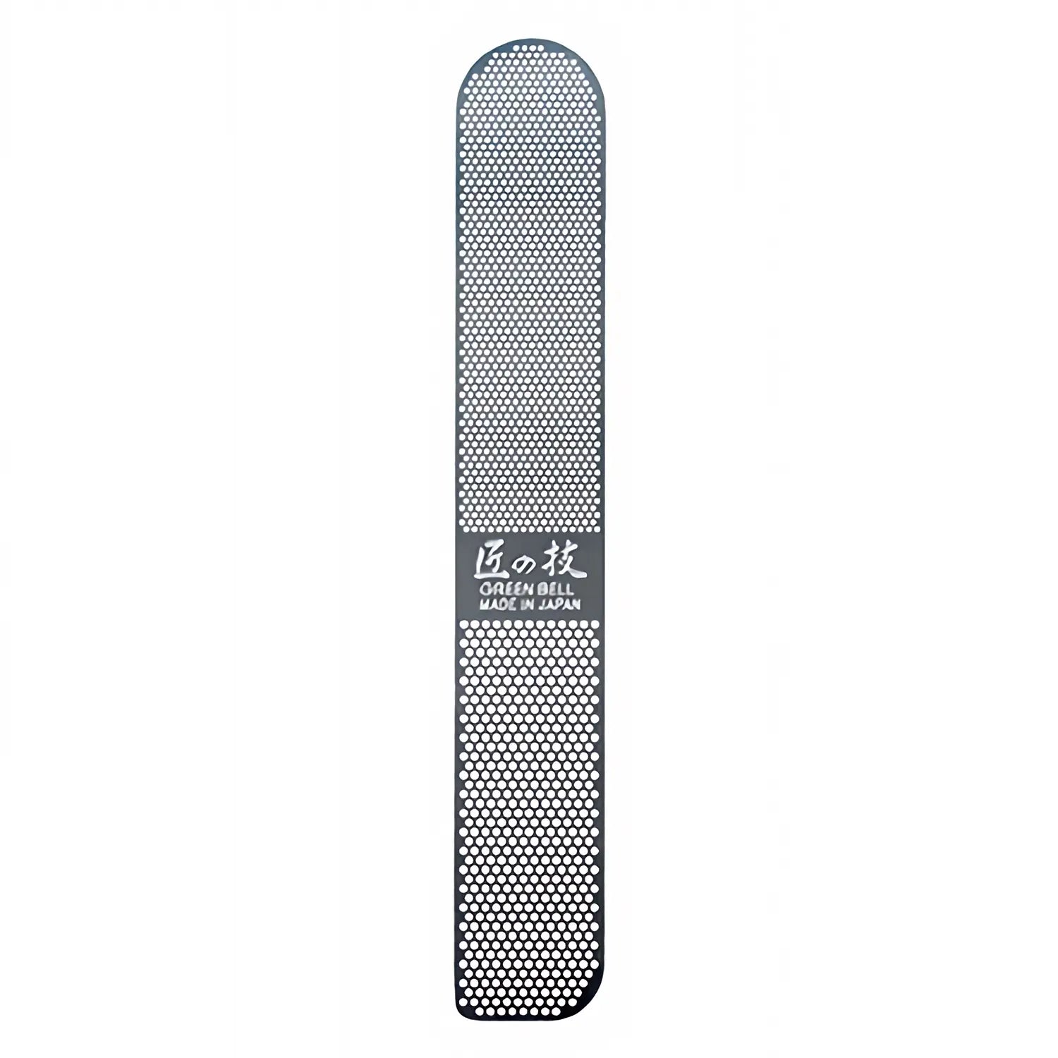 Premium Stainless Steel Nail File Set with Case - Professional Manicure & Pedicure Tools for Home, Salon, Travel - Green Bell Takuminowaza Nail Care Kit