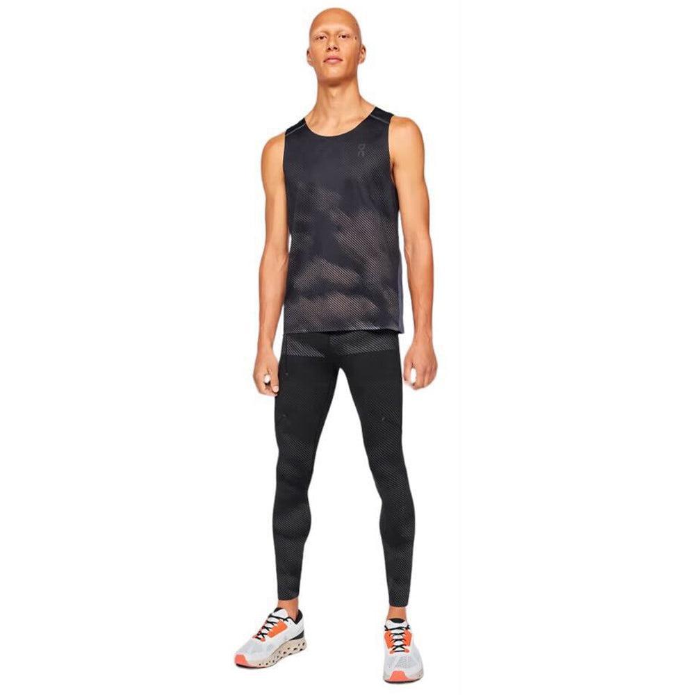 Men's High-Performance Winter Running Tights - Lumos Thermal Base Layer for Cold Weather Training & Outdoor Activities