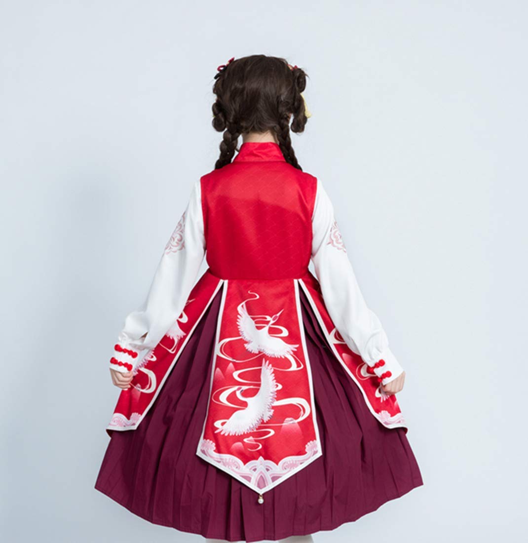 Lolita Daily Dress - Soft Girl Lolita Fashion Dress with Full Jacket for Autumn and Winter | Kawaii Gothic Lolita Outfit for Cosplay, Tea Parties & Special Occasions