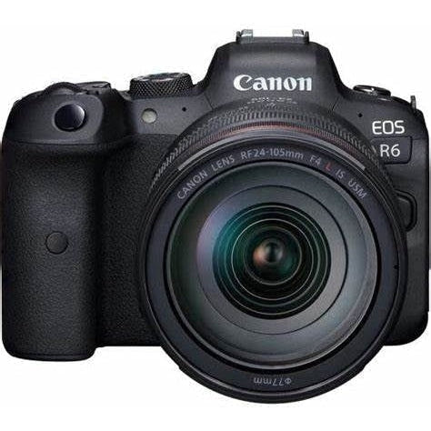 Canon EOS R6 Mark II Mirrorless Digital Camera with RF 24-105mm f/4L IS USM Lens - Professional Full Frame Photography for Travel, Vlogging & Wedding Shooting