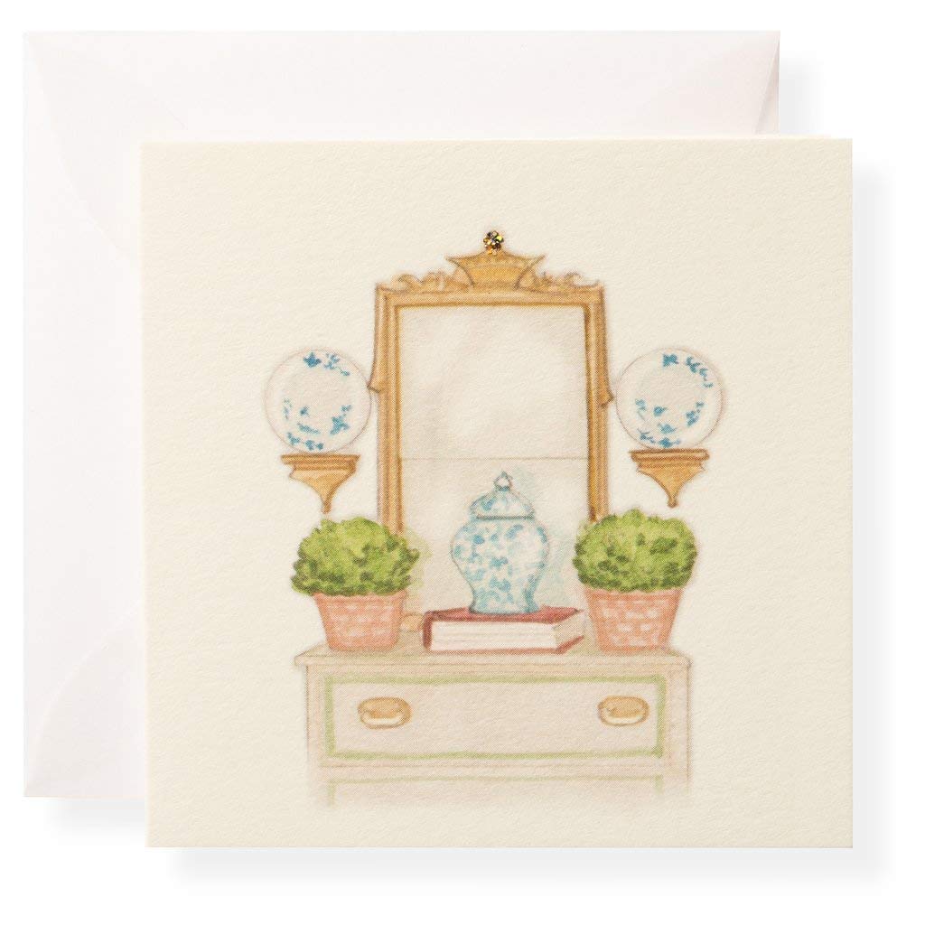 Karen Adams At Home Gift - Box of 8 Assorted Greeting Cards with Envelopes | Thank You Cards, Birthday Cards, Blank Note Cards | Perfect for Home Decor, Party Favors, Thank You Notes