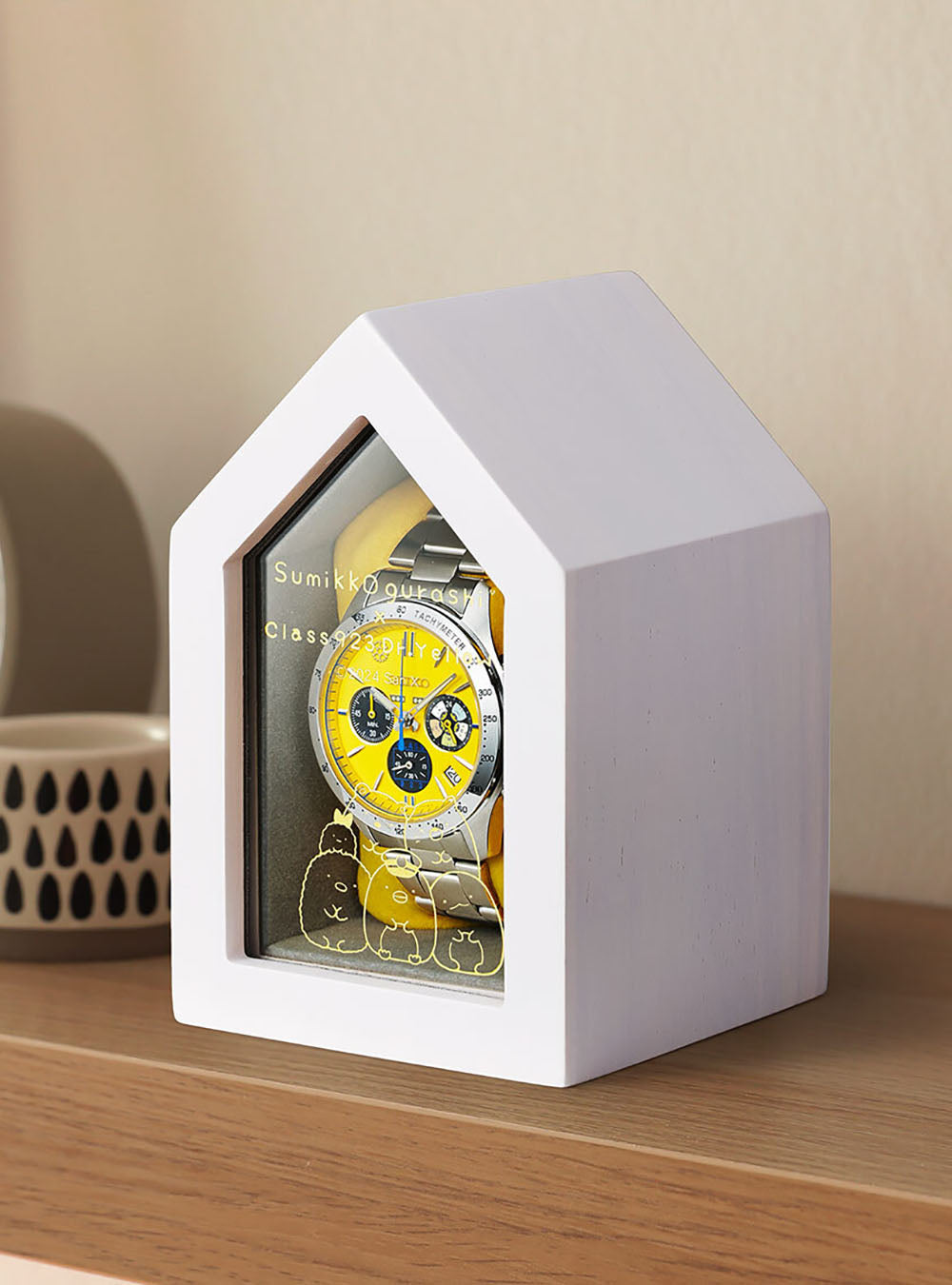 SEIKO × SUMIKKO GURASHI × CLASS 923 DR.YELLOW Shinkansen Limited Edition Japanese Watch - Perfect for Anime Fans & Train Enthusiasts