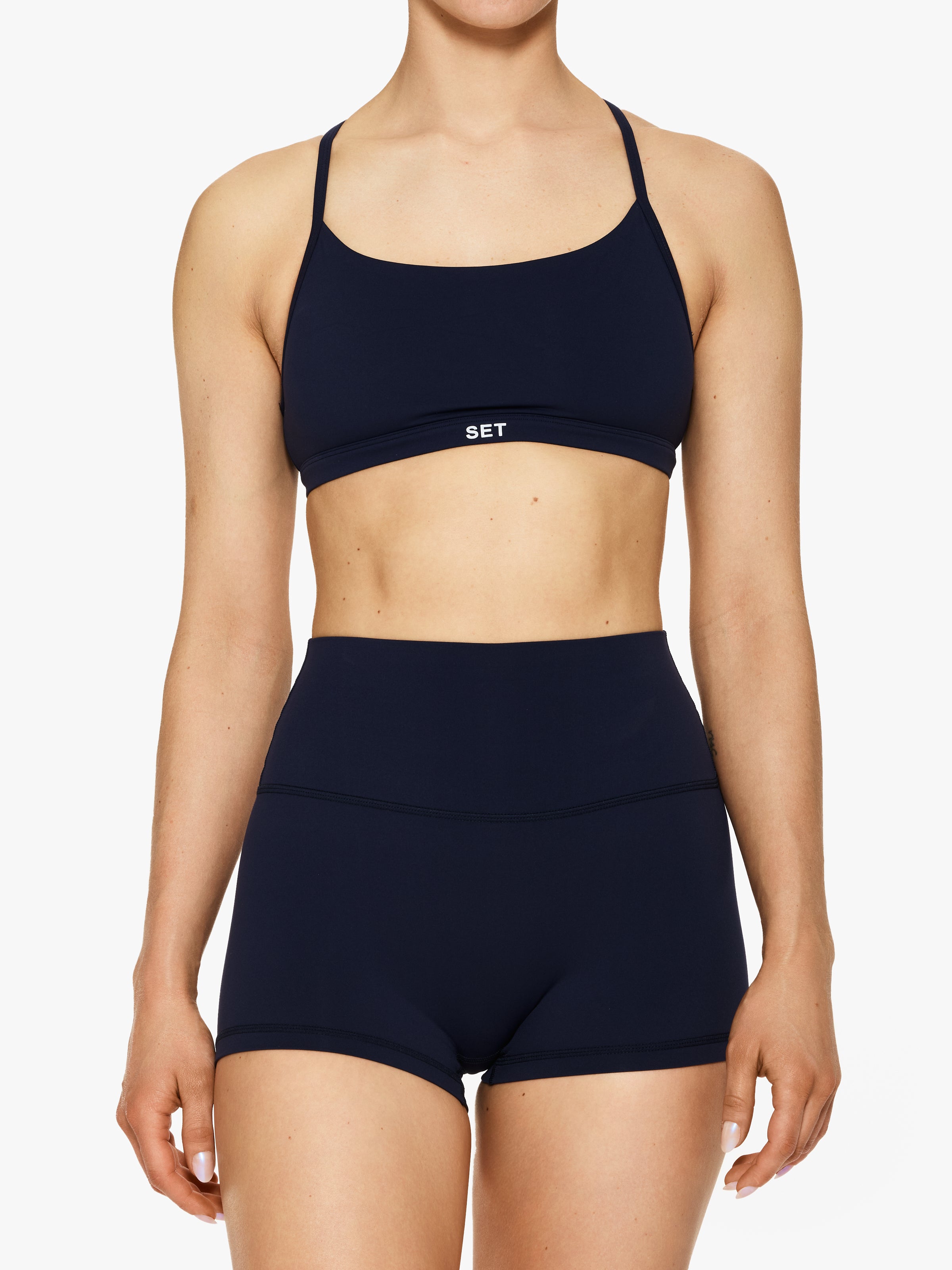 Set Active Airluxe™ Breathe Y Bra - High Support Sports Bra for Yoga, Running & Gym Workouts - Comfortable & Breathable Activewear for Women