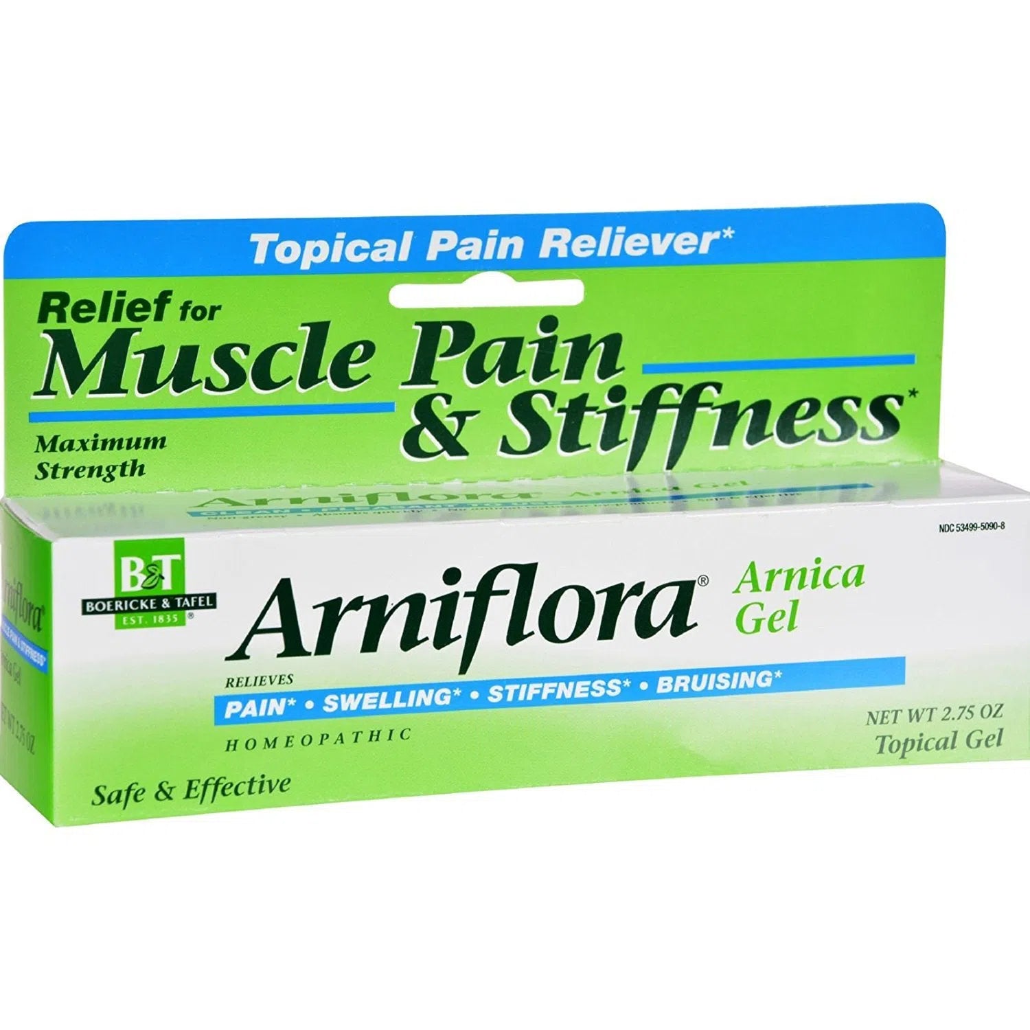 Boericke & Tafel Arniflora Arnica Gel for Pain Relief - Homeopathic Muscle & Joint Soothing Gel - Perfect for Post-Workout Recovery, Bruises & Soreness