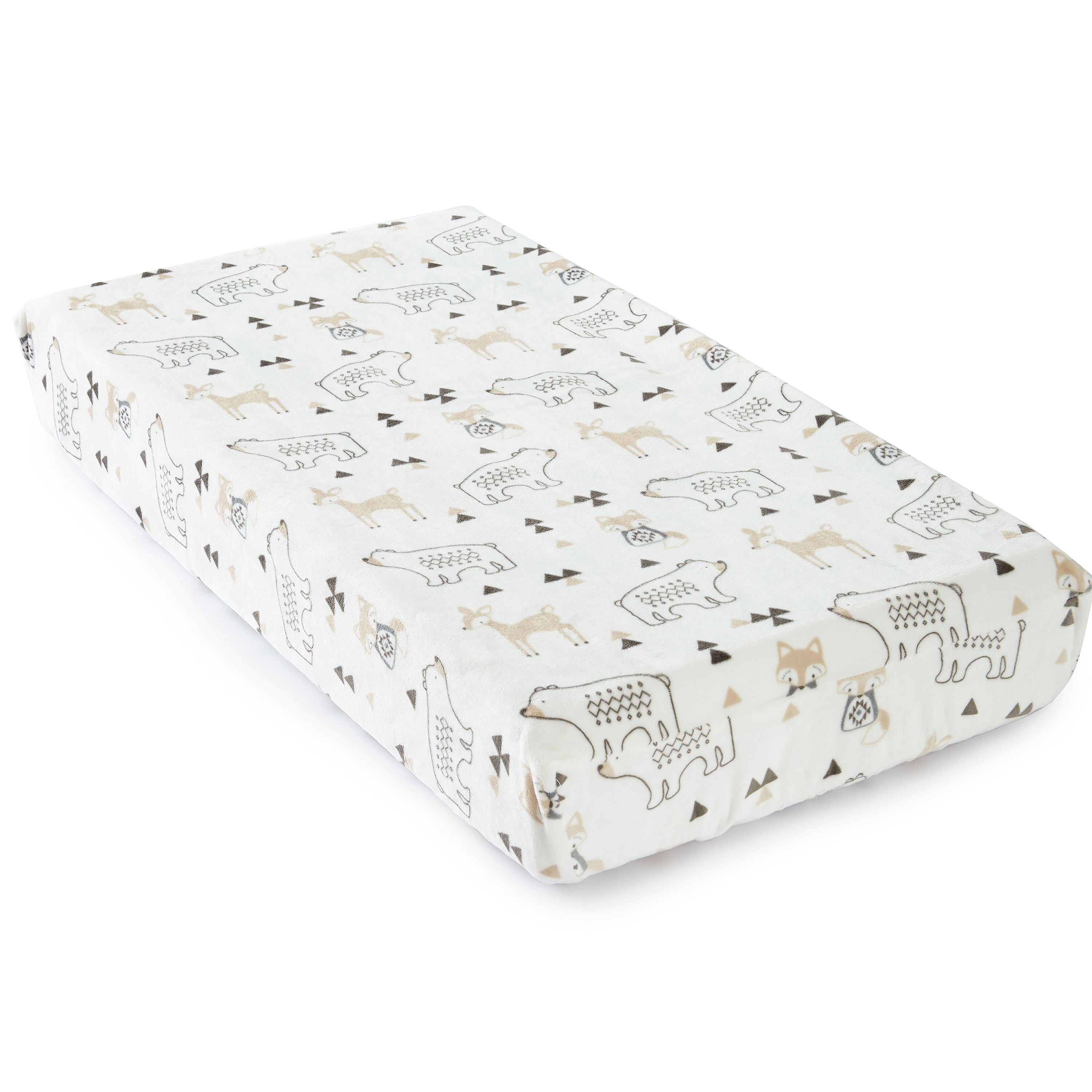 Organic Cotton Waterproof Changing Pad Cover for Baby - Soft, Washable & Hypoallergenic - Perfect for Nursery, Diaper Bag & On-the-Go Parents