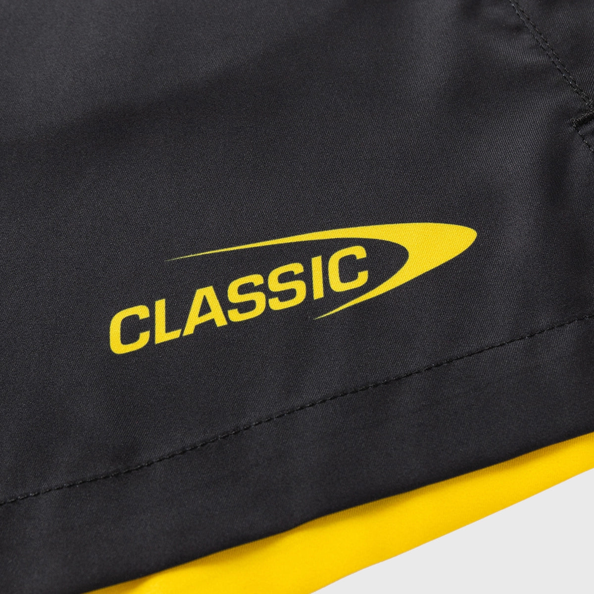 2025 Classic Hurricanes Super Rugby Performance Gym Shorts - Black | High-Quality Breathable Athletic Shorts for Rugby, Training & Workouts