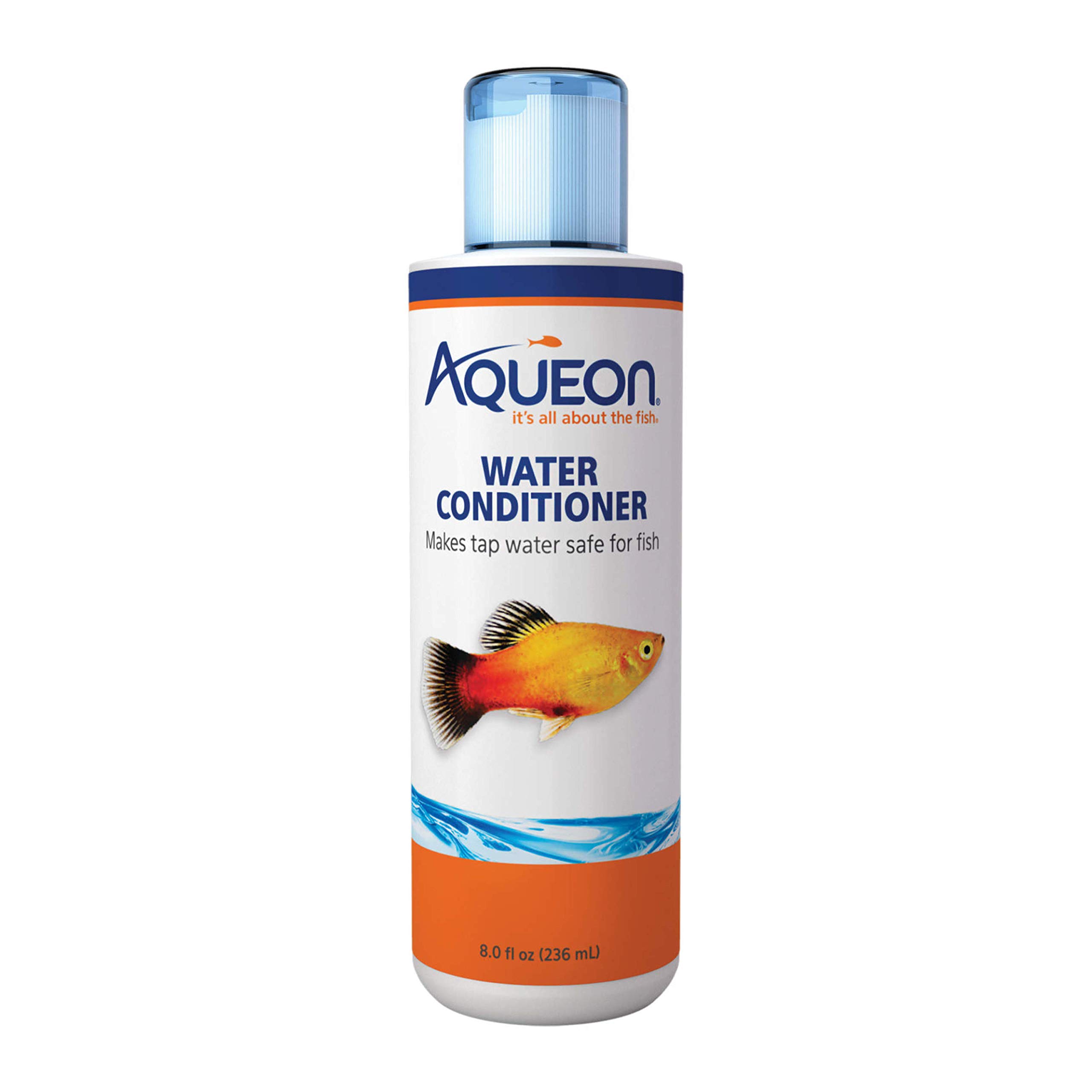 Aqueon Aquarium Water Conditioner for Fish Tank - Removes Chlorine & Detoxifies Heavy Metals | Safe for Freshwater & Saltwater Aquariums | Perfect for Water Changes & New Tank Setup