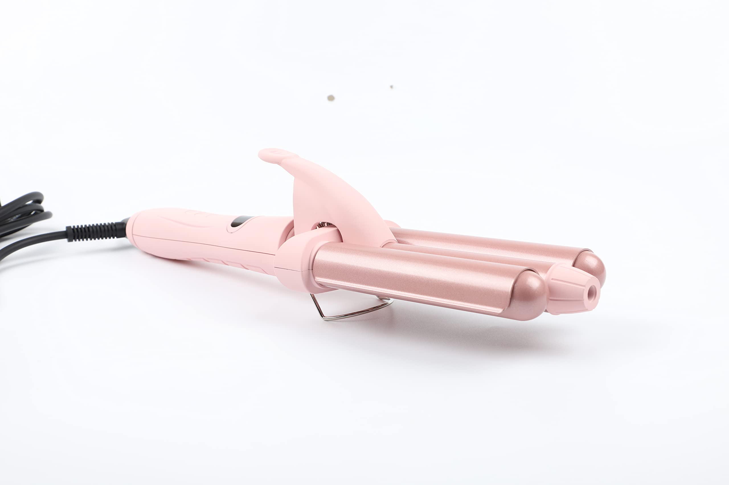 GL Hair 3 Barrel Waver Kit (6-Piece Set) - 25mm Curling Iron with 3 Heat Settings, Fast Heating for Beachy Mermaid Waves - Perfect for Long & Short Hair Styling at Home, Parties & Special Events