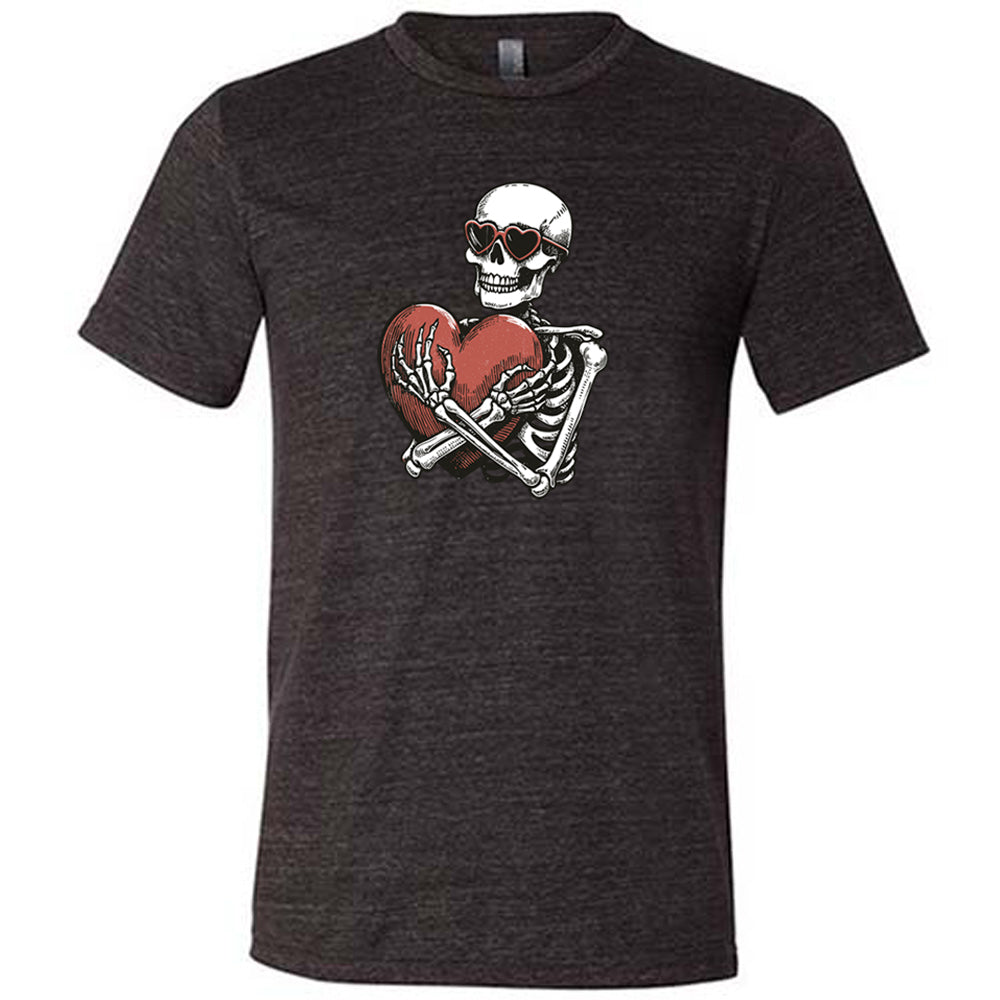 Unisex Skeleton Hug Shirt - Funny Bone Print T-Shirt for Men & Women - Perfect for Halloween Costumes, Cosplay, and Casual Wear