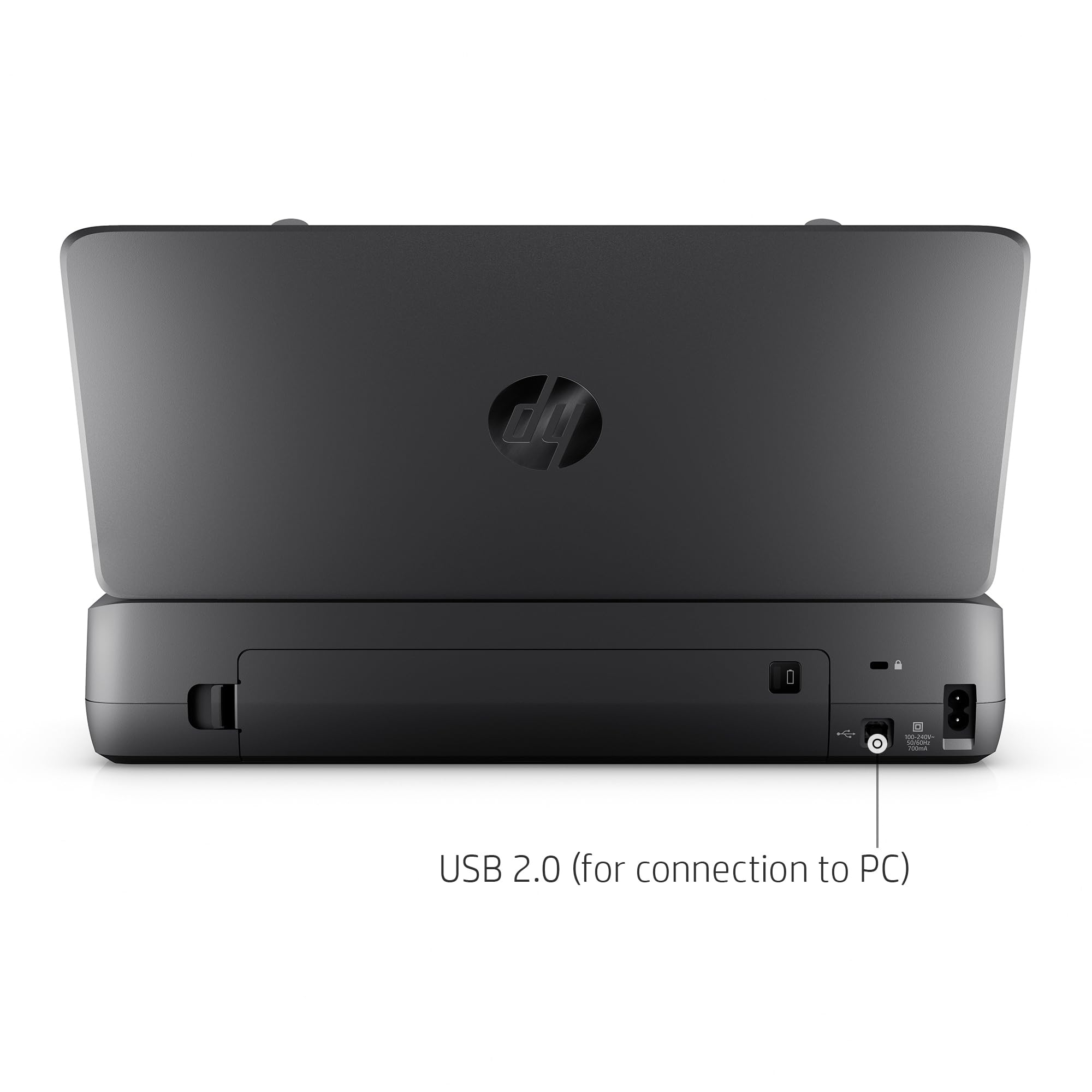 HP OfficeJet 200 Portable Wireless Mobile Printer - Compact & Lightweight (18.6x36.4x6.9cm) for Business Travel & Home Office - Black (CZ993A#BHC) | Perfect for On-the-Go Printing, Remote Work & Small Business Needs