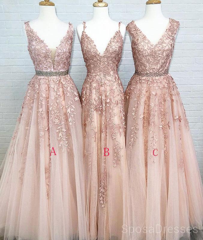 Elegant V-Neck A-Line Lace Beaded Evening Prom Dress for Women | Custom Sweet 16 Dresses | Perfect for Homecoming, Prom Night & Formal Events | Style 18487