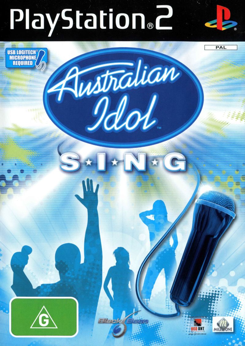 Australian Idol Sing PS2 Game for Playstation 2 - PAL Version | Fun Karaoke Party Game for Family & Friends