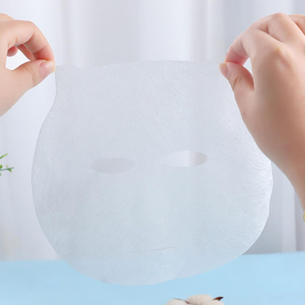50pcs Hydrating Facial Mask Sheets for Kids & Infants - Moisturizing Skincare Face Masks for Boys & Girls - Spa & Daily Skin Care Treatment at Home