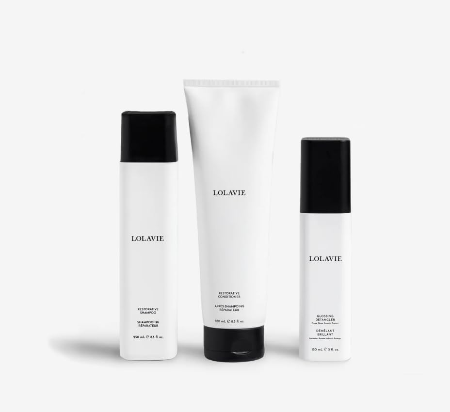 LolaVie Jen's Glossy & Shiny Hair Care Essentials - Leave-In Conditioner & Shine Spray for Smooth, Frizz-Free Hair | Perfect for Daily Styling, Special Occasions & Salon-Quality Results at Home