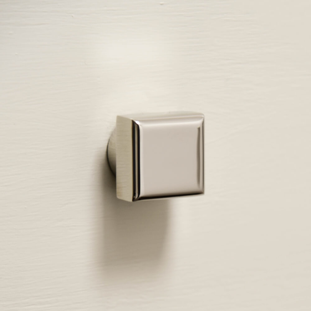 Polished Nickel Cabinet Knobs - Elegant Drawer Pulls for Bedroom Dressers & Kitchen Cabinets - Perfect for Home Decor & Furniture Upgrade