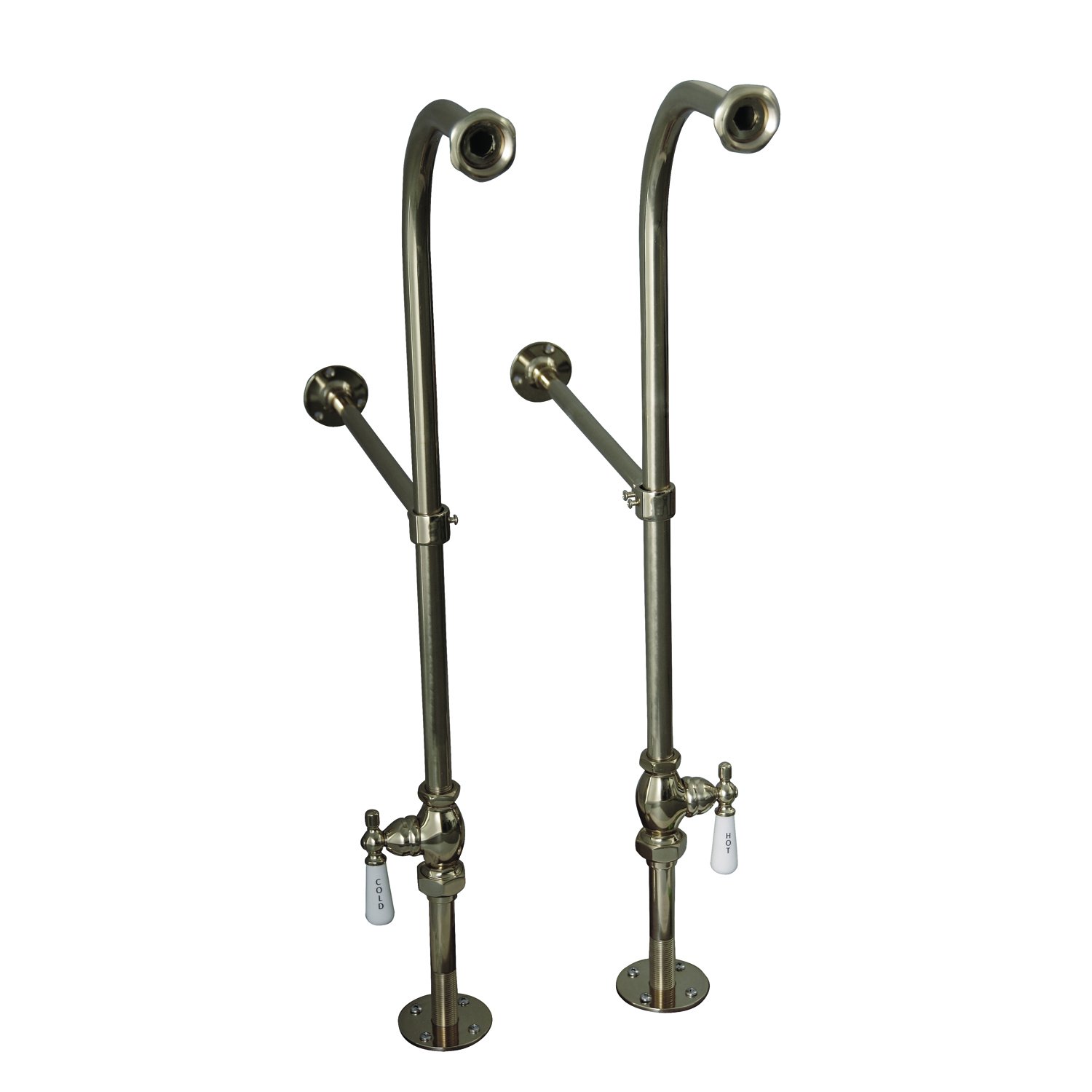 Cahaba Classics CCLFSSL03CP Freestanding Bathroom Supplies in Polished Chrome - Perfect for Modern Bathroom & Kitchen Faucet Installations