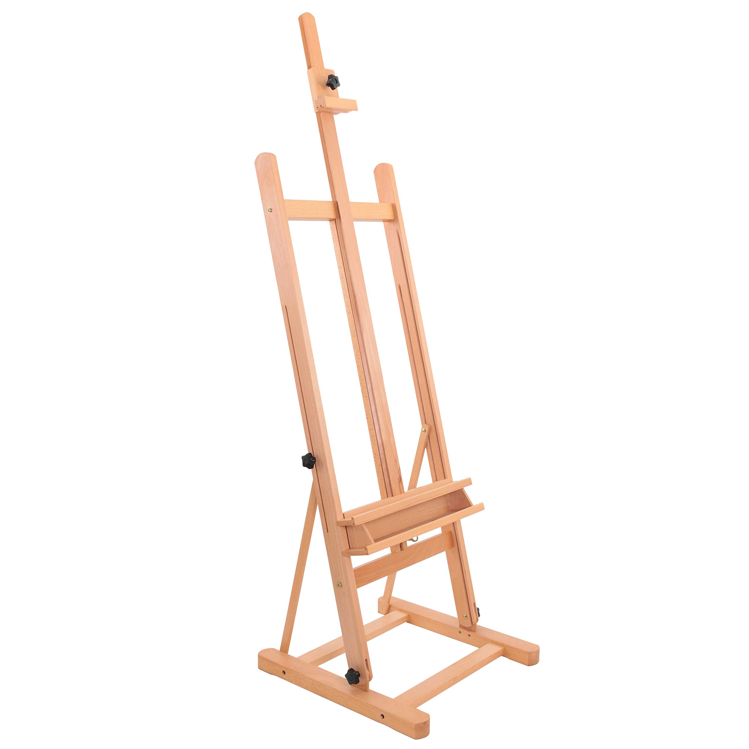 U.S. Art Supply Adjustable H-Frame Studio Easel - 96