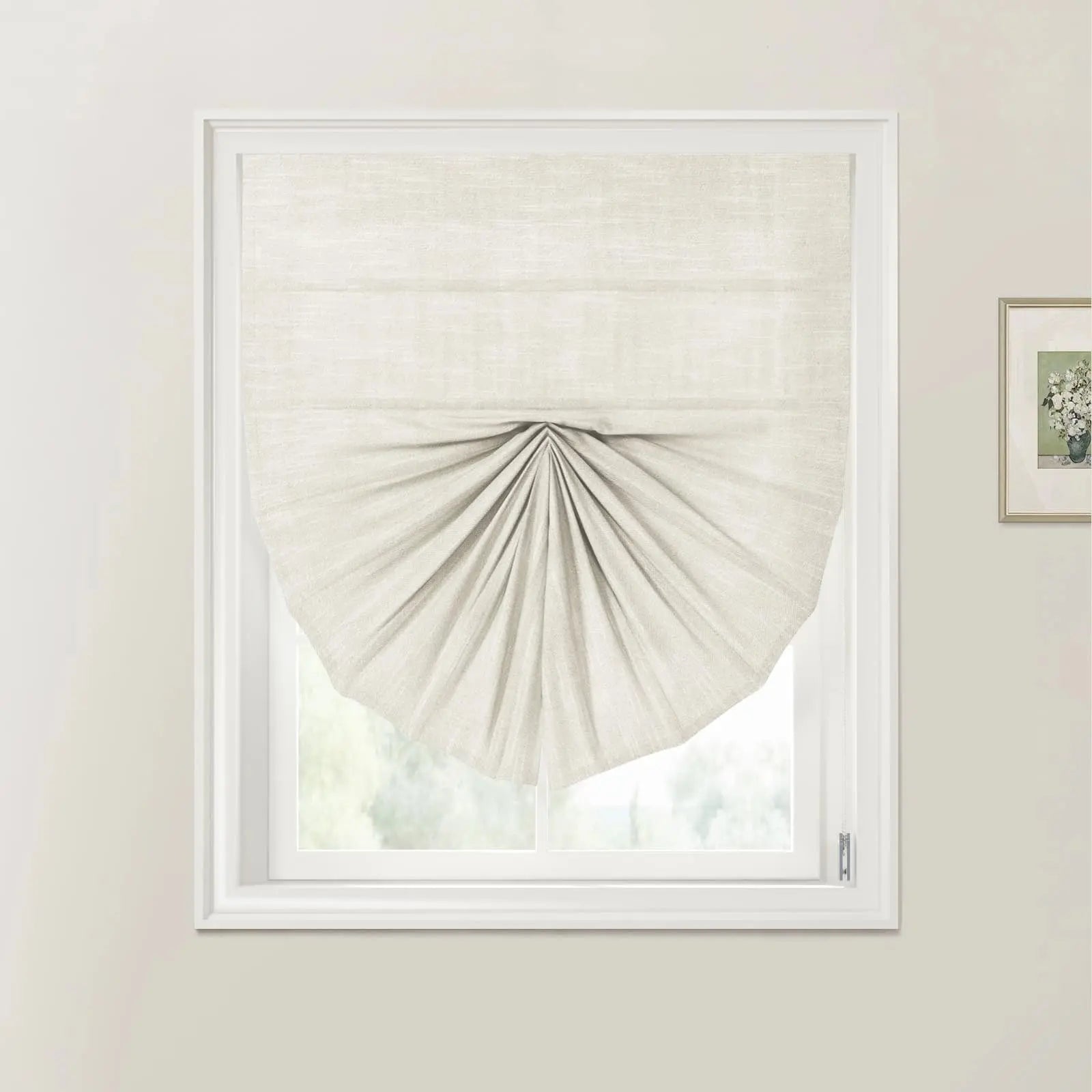 Custom Roman Shades with Cord Lift - Blackout Window Blinds for Bedroom & Living Room - Elegant Home Decor & Light Control Solution
