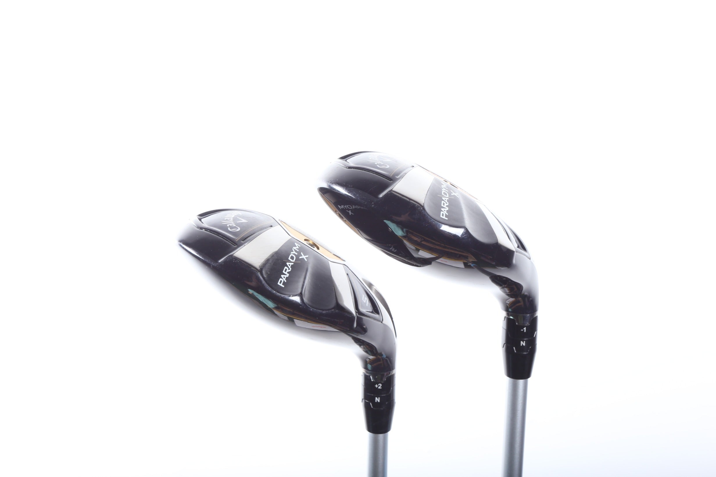 Used Callaway Paradym X Hybrid Golf Club Set - Right Handed 3H & 5H with Seniors Flex | Perfect for Senior Golfers & High Handicap Players on Fairways & Rough