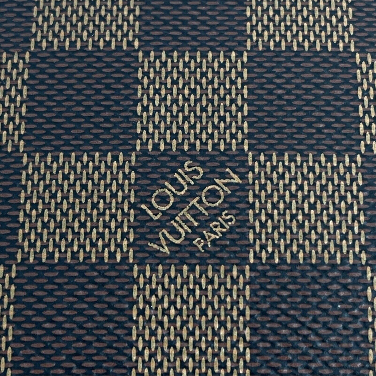 Authentic Louis Vuitton Cosmetic Pouch PM Pochette in Damier Ebene Canvas - Luxury Makeup Bag for Travel & Everyday Use