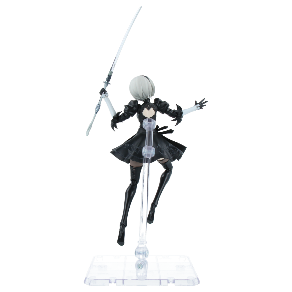 2B (NieR: Automata) S.H. Figuarts Action Figure - Anime Collectible for Display & Gaming Enthusiasts