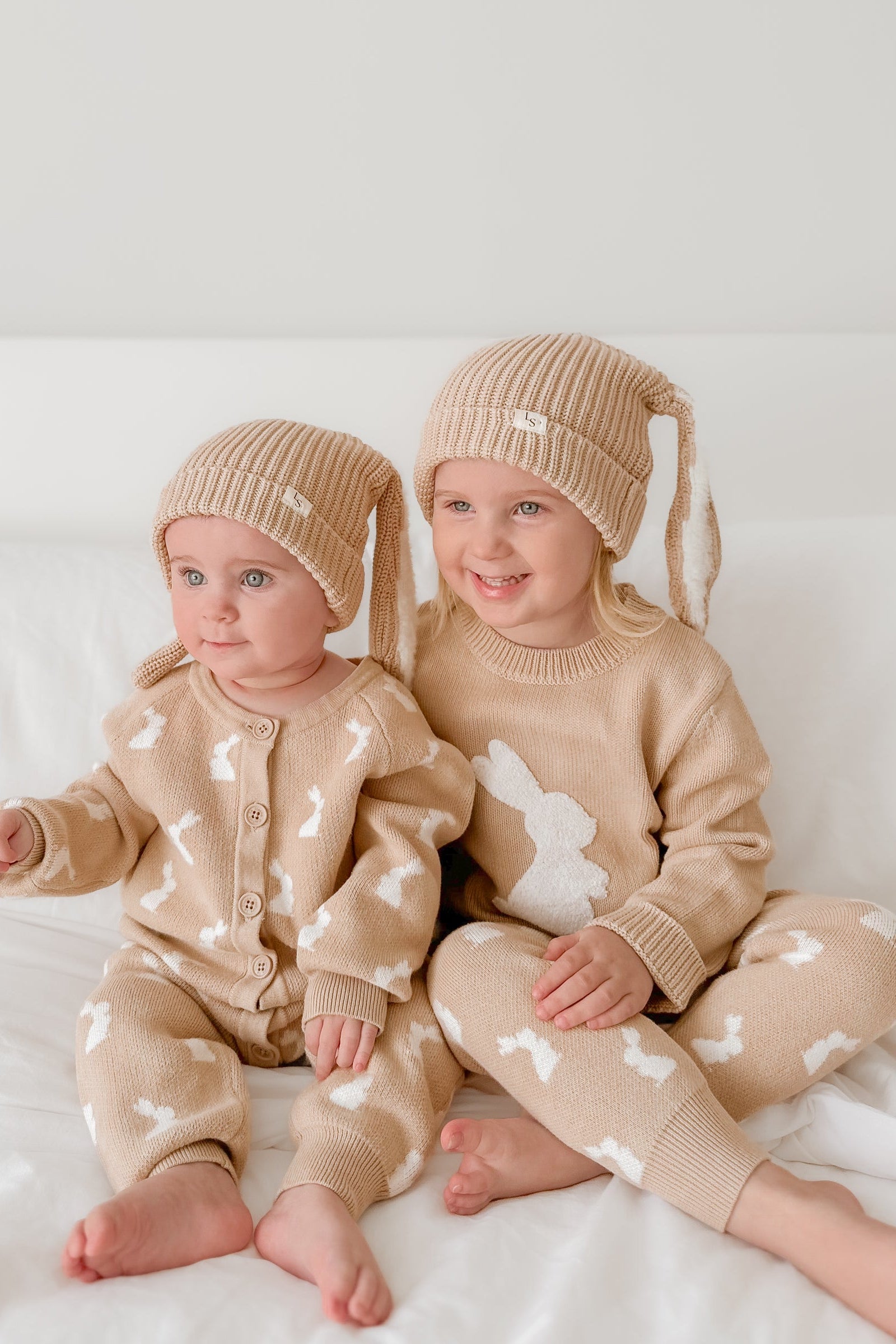 Cozy Chunky Knit Bunny Beanie Hat - Soft Winter Knit Cap for Women & Men - Perfect for Cold Weather, Outdoor Activities & Fashion Accessories