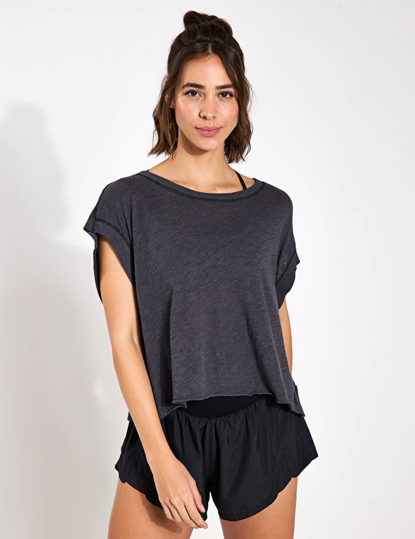 My Time Tee - Soft Black Cotton T-Shirt for Men & Women | Casual Wear, Lounge, Everyday Outfits