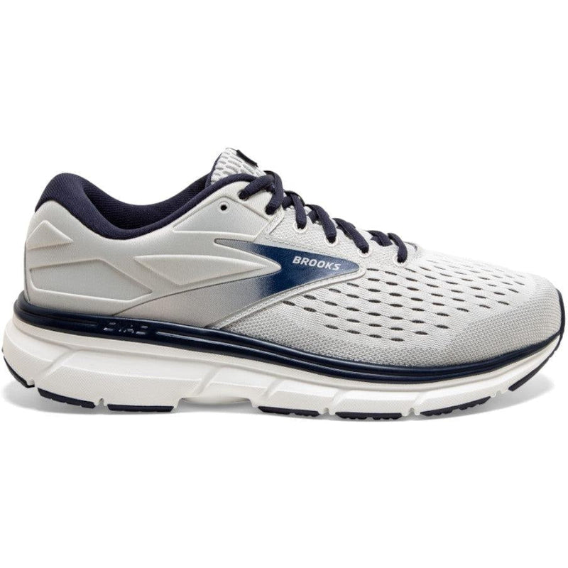 Brooks Dyad 11 Running Shoes for Men - Antarctica/Grey/Peacoat Color - Size 8 D Medium - Perfect for Road Running, Jogging & Gym Workouts