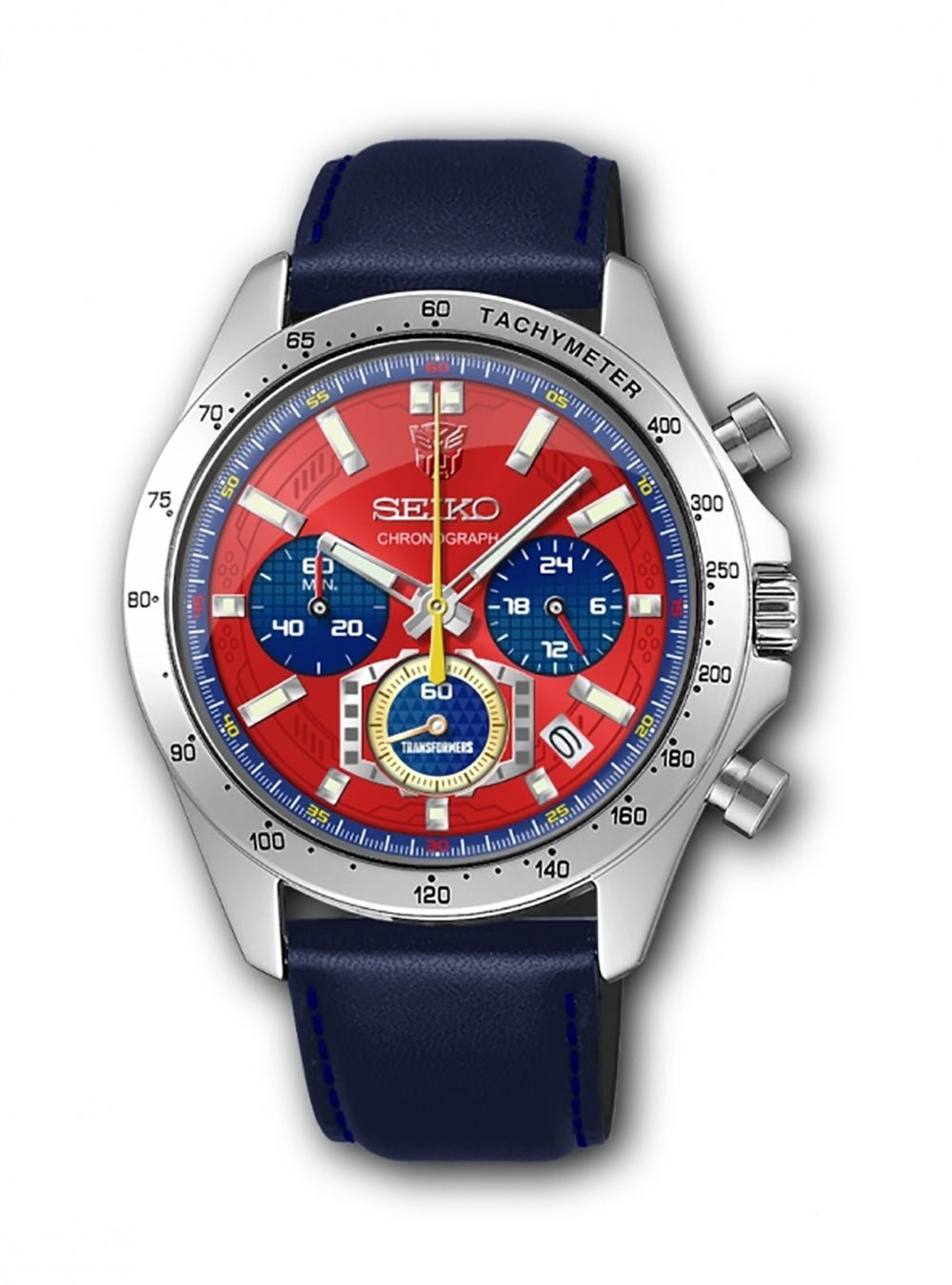 Transformers × Seiko Collaboration Autobot Limited Edition Watch - Made in Japan | Premium Collectible Timepiece for Fans & Gift for Special Occasions