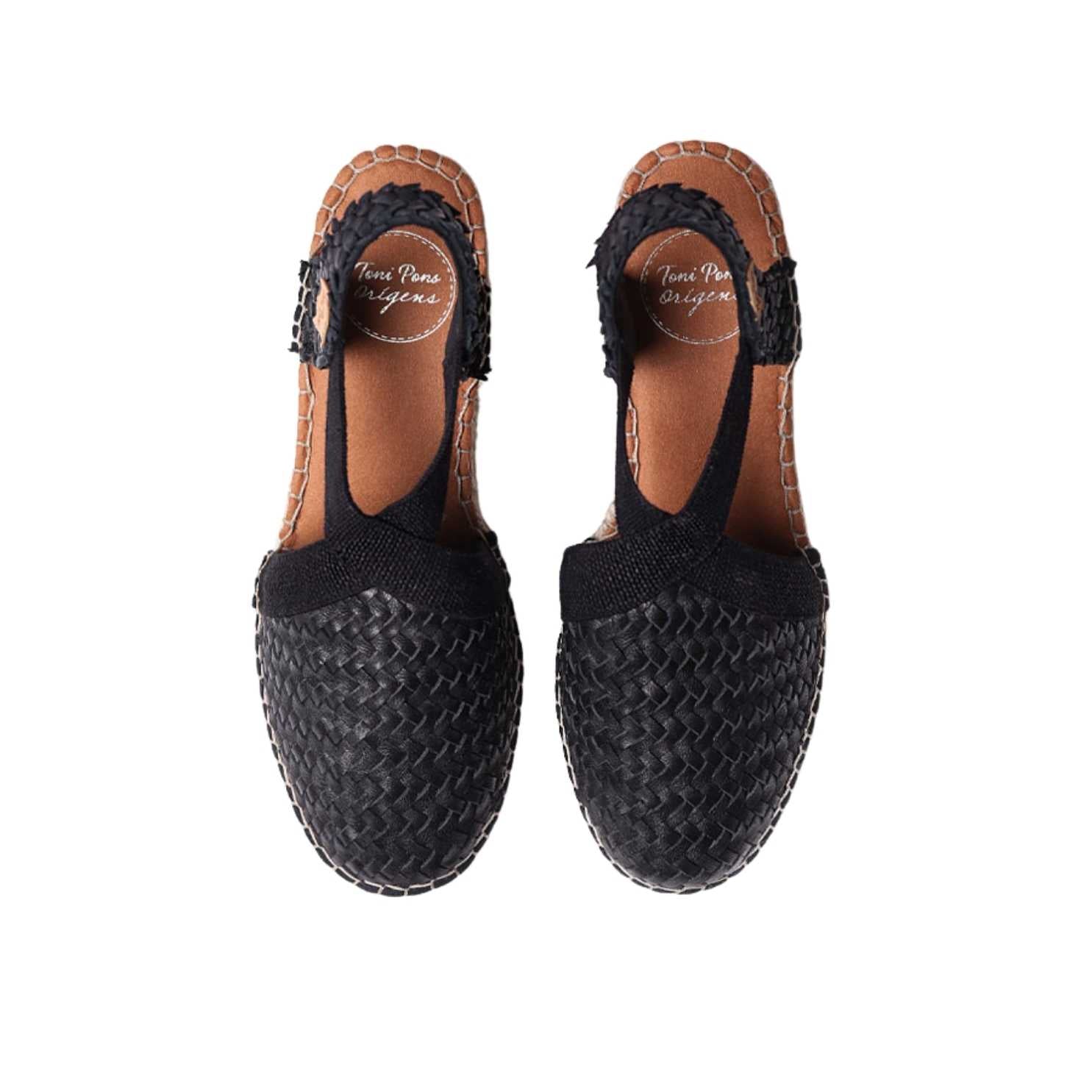 Women's Braided Leather Closed-Toe Wedge Espadrilles - Siracusa Style for Casual Outings & Summer Weddings